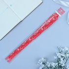 Подарочный Бант - бабочка No1.8, красный, для упаковки подарков - Фото 5