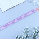 Подарочный Бант - бабочка №3, сиреневый, для упаковки подарков - Фото 5