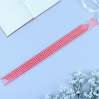 Подарочный Бант - бабочка №3, красный, для упаковки подарков - Фото 5