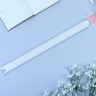 Подарочный Бант - бабочка №3, белый, для упаковки подарков - Фото 5