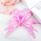 Подарочный Бант - бабочка №3, розовый, для упаковки подарков - Фото 2