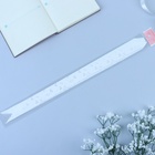 Подарочный Бант - бабочка №3, белый, для упаковки подарков - Фото 5