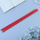 Подарочный Бант - бабочка No3, красный, для упаковки подарков - Фото 5