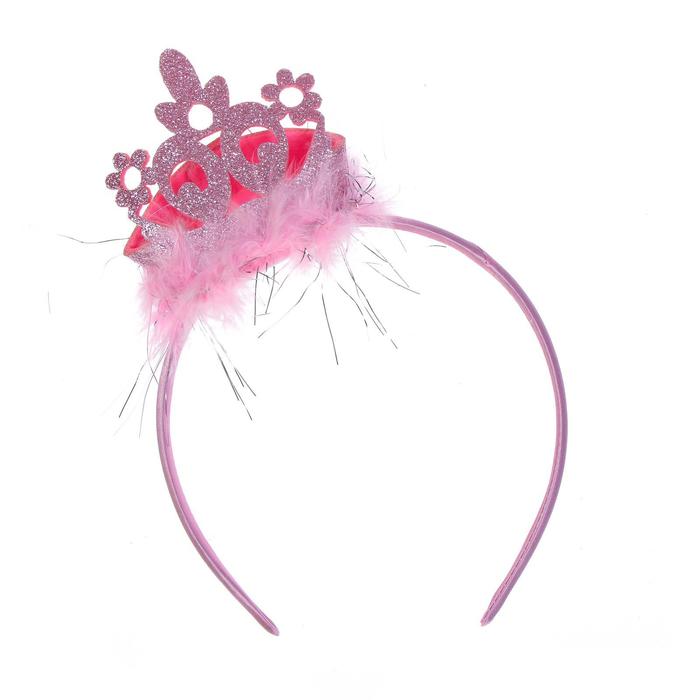 Карнавальный ободок «Корона», МИКС - Фото 1