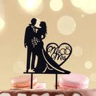 Топпер для торта «Влюблённая пара» - Фото 2