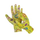 Перчатки нейлоновые, с нитриловым полуобливом, размер 7, цвет МИКС, Greengo - Фото 1