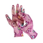 Перчатки нейлоновые, с нитриловым полуобливом, размер 7, цвет МИКС, Greengo - Фото 3