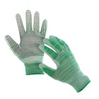 Перчатки нейлоновые, с латексной пропиткой, размер 9, цвет МИКС, Greengo - Фото 1