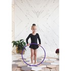 Обруч для художественной гимнастики Grace Dance, профессиональный, d=90 см, цвет фиолетовый - Фото 4