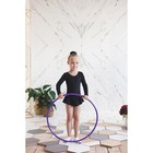 Обруч для художественной гимнастики Grace Dance, профессиональный, d=60 см, цвет фиолетовый - Фото 4