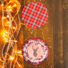 Вертикальная растяжка «Счастья в Новом Году!», 64,5 х 11,5 см - Фото 2