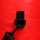 Гермомешок YUGANA, ПВХ, водонепроницаемый 15 литров, один ремень, красный - Фото 8