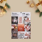 Бумажные наклейки с раскраской на обороте «Моя зима» , 11х15,5 см - Фото 2