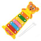 Металлофон «Котёнок», цвета МИКС - фото 24606244