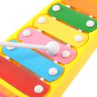 Металлофон «Котёнок», цвета МИКС - фото 24606245