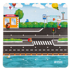 Настольная игра. Геоборд с доп. элементами «Машинки» 20х20 см - Фото 11