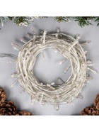 Гирлянда «Нить» 10 м, IP20, прозрачная нить, 100 LED, 8 режимов, 220 В, свечение зелёное - Фото 7