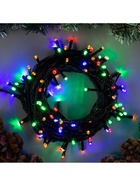 Гирлянда «Нить» 10 м, IP20, тёмная нить, 100 LED, 8 режимов, 220 В, свечение мульти 3556787 - фото 319929128