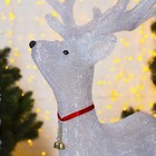 Светодиодная фигура «Олень гордый» 53×80×40 см, акрил, 96 LED, 8 режимов, 24 В, свечение белое - Фото 3