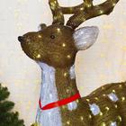 Светодиодная фигура «Косуля» 80×130×50 см, акрил, 228 LED, 8 режимов, 24 В, свечение белое - Фото 3