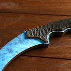 Сувенирное оружие из дерева «Керамбит, допплер» - Фото 3