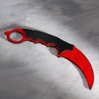 Оружие из дерева «Керамбит, паутина» - Фото 1