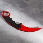 Оружие из дерева «Керамбит, паутина» - Фото 2