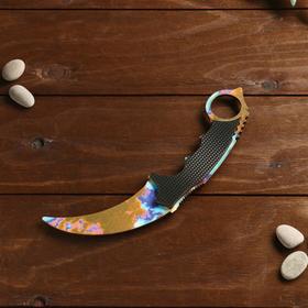 Сувенирное оружие из дерева «Керамбит, закалка»