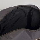 Чемодан малый с сумкой "Штрихи", отдел на молнии, с расширением, наружный карман, цвет чёрный/зелёный - Фото 9