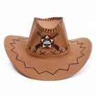 Ковбойская шляпа «Главный шериф», взрослая - Фото 2