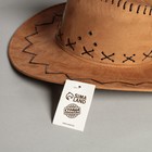 Ковбойская шляпа «Лучший ковбой», взрослая - Фото 5