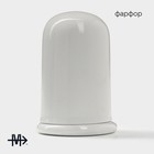 Подставка под зубочистки Magistro «Бланш», d=5 см, фарфор, белая - Фото 2