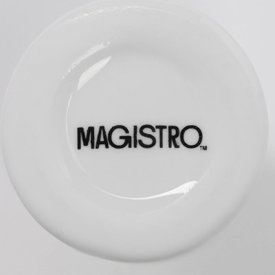 Подставка под зубочистки Magistro «Бланш», d=5 см, фарфор, белая