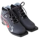 Ботинки лыжные SPINE X5 180, NN75, искусственная кожа, искусственная кожа, цвет чёрный, лого белый/красный, размер 35 - Фото 2