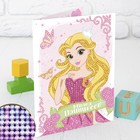 Алмазная вышивка на открытке "Милая принцесса" + емкость, стержень, клеевая подушечка - Фото 1