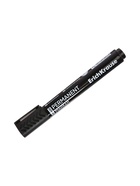 Маркер перманентный ErichKrause P-400, 0.8-2.2 мм, чернила на спиртовой основе светостойкие, водостойкие без ксилола, чёрный (комплект 12 шт) - фото 45404851