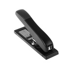 Степлер канцелярский, ErichKrause Elegance, до 90 листов, металлический корпус, чёрный 3840562 - фото 9186390