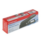 Степлер канцелярский, ErichKrause Elegance, до 90 листов, металлический корпус, чёрный 3840562 - фото 9186391