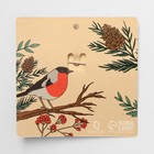 Булавка «Снежинка новогодняя» оригинальная, 7,5 см, цвет синий в чернёном серебре - Фото 5