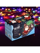 Гирлянда «Нить» 20 м, IP20, тёмная нить, 200 LED, свечение мульти, 8 режимов, 220 В 3556811 - фото 319929151