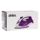Утюг Sinbo SSI 6618, 2200 Вт, керамическая подошва, подача пара, фиолетовый - Фото 8