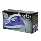Утюг Sinbo SSI 6601, 2200 Вт, керамическая подошва, подача пара, фиолетовый - Фото 6
