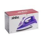 Утюг Sinbo SSI 6601, 2200 Вт, керамическая подошва, подача пара, фиолетовый - Фото 8