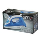 Утюг Sinbo SSI 6616, 2200 Вт, керамическая подошва, подача пара, синий - Фото 6