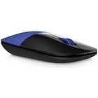 Мышь HP z3700, беспроводная, оптическая, 1200 dpi, USB, сине-черная - Фото 3
