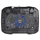 Подставка для ноутбука Buro BU-LCP156-B114, 15.6", 1xUSB, 1×140 мм FAN чёрная - Фото 2