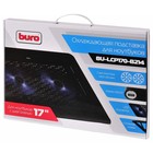 Подставка для ноутбука Buro BU-LCP170-B214 17" 2xUSB 2x 140ммFAN черная - Фото 4
