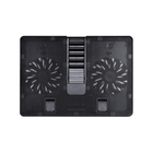 Подставка для ноутбука Deepcool U PAL (U-PAL) 15.6" 26.3дБ 1xUSB 2x 140ммFAN ABS черная - Фото 1