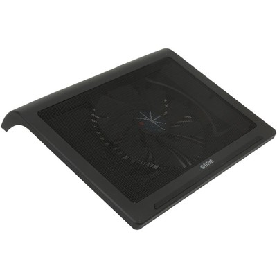 Подставка для ноутбука Titan TTC-G25T/B2 17" 20дБ 2xUSB 1x 200ммFAN черная