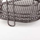 Сушилка для столовых приборов Доляна, 11×9×13,5 см, цвет коричневый - Фото 2